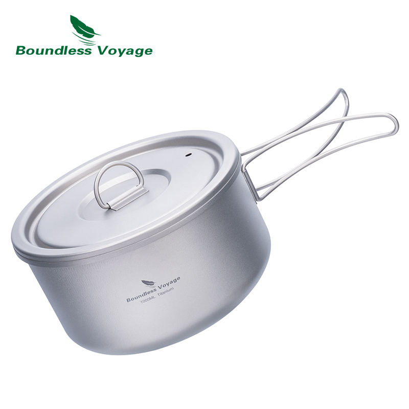 Boundless Voyage Titanium Camp - Camping Cooking Pots And Pans recension och pris