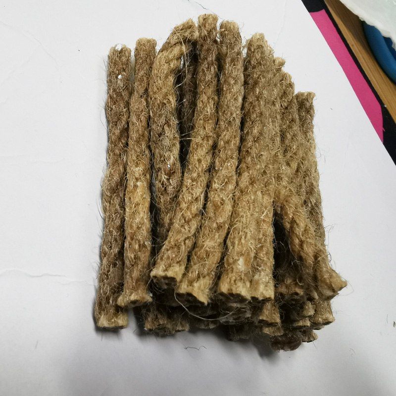Outdoor Mini Wax Hemp Rope Por - Camping Cooking Fire Stove recension och pris