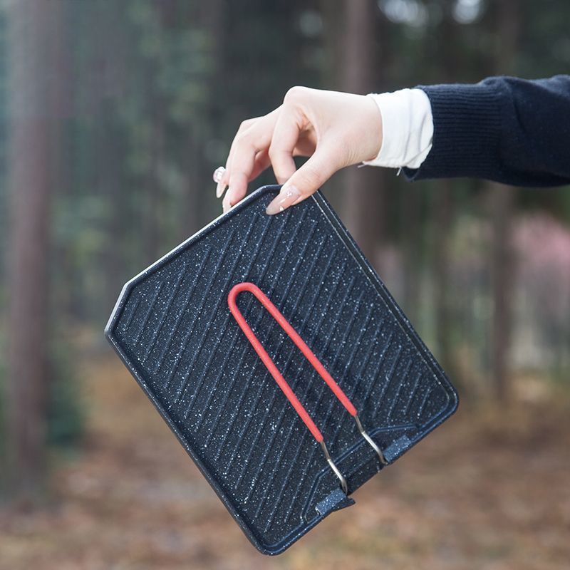 Outdoor camping barbecue pan H - Camping Cooking Cupboard recension och pris