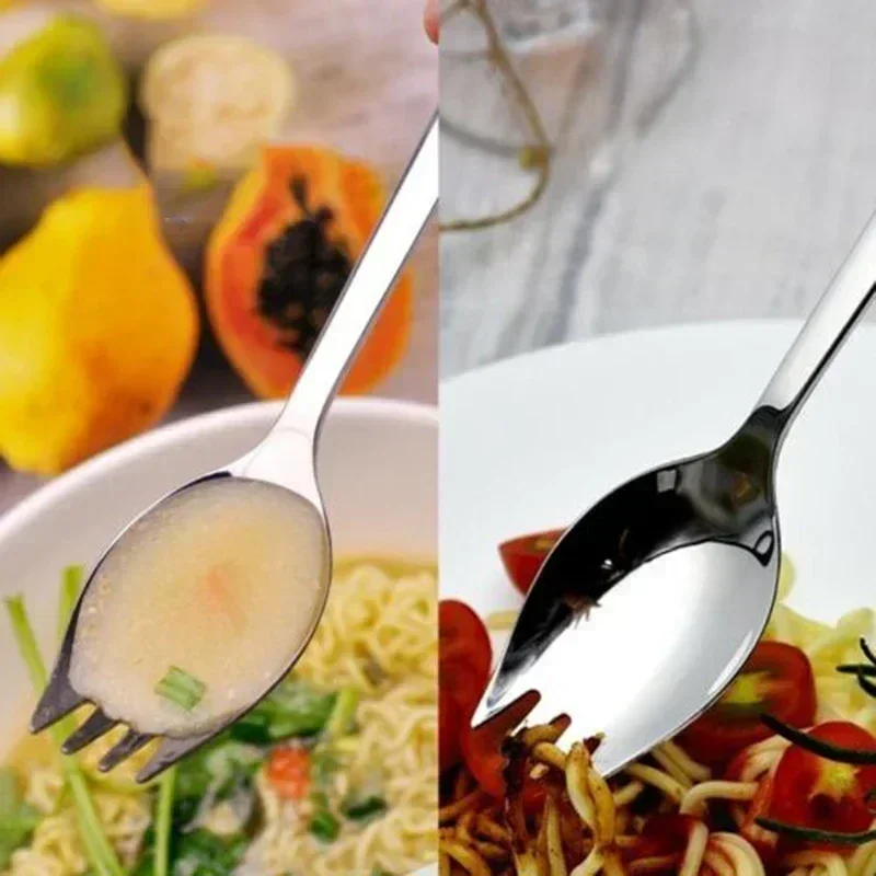 5pcs Spork Set Soup Spoon Tabl - Camp Spork Set recension och pris