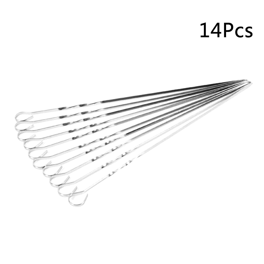14Pcs Stainless Steel Barbecue - Camping Cooking Easy recension och pris