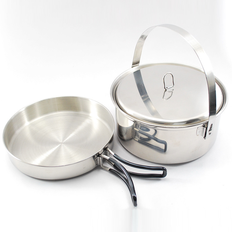 4P Stainless Steel Camping Coo - Camp Spork Set recension och pris