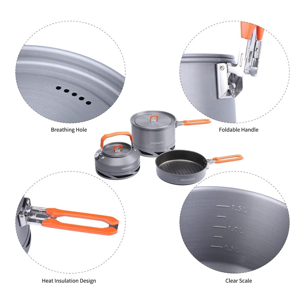 Fire Maple Camping Cookware Ut - Camping Cooking All In One recension och pris
