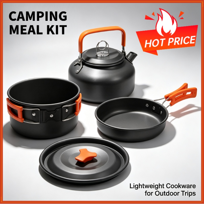 Camping Cooking set Camping Co - Camping Cooking Pots And Pans recension och pris
