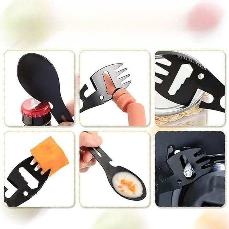 Camping Spork 10 in 1 Outdoor  - Camp Spork Set recension och pris