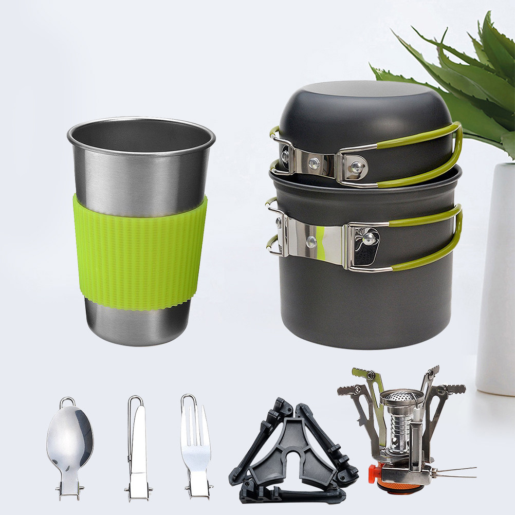 Outdoor Camping Cookware Set L - Camping Outdoor Cooking Set recension och pris