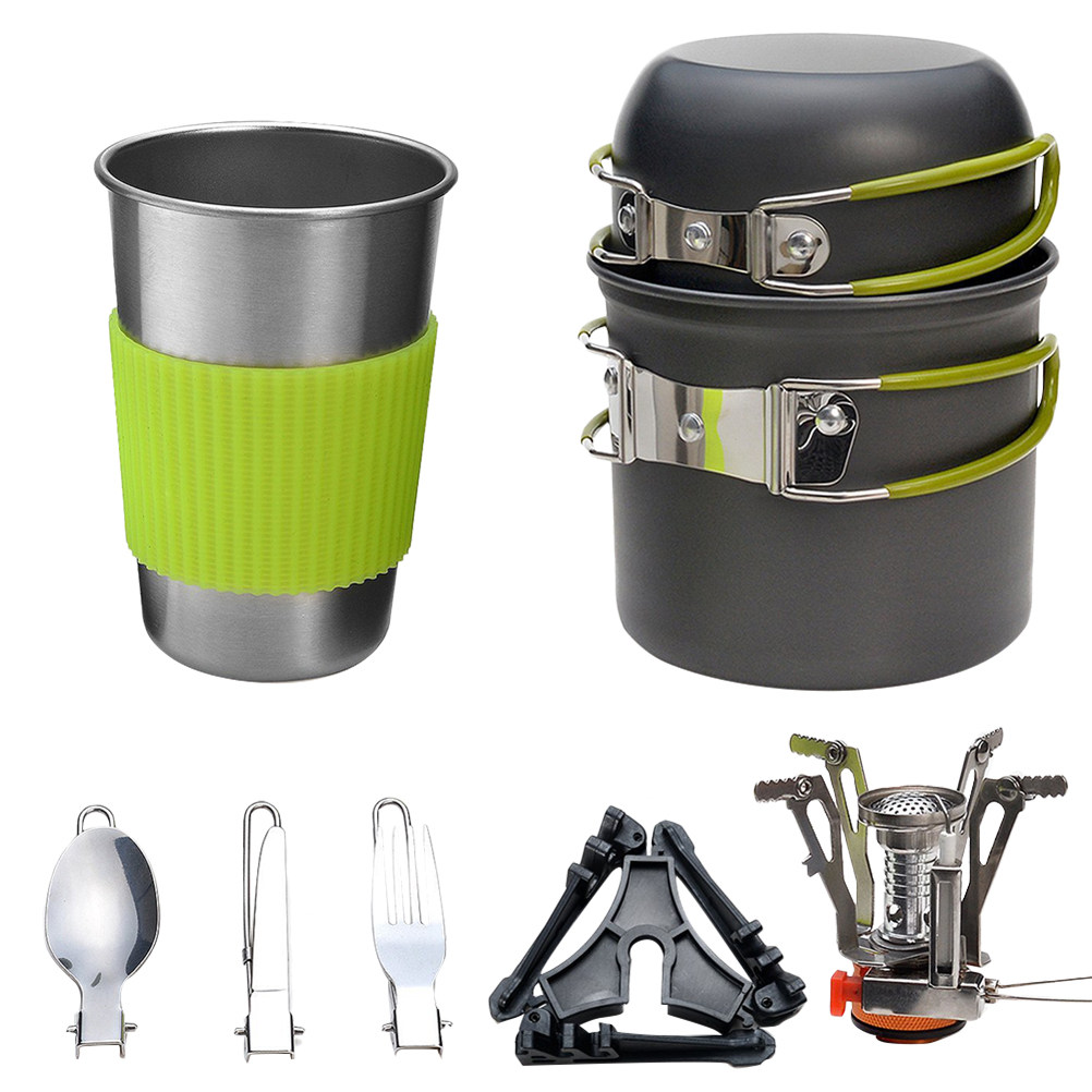 Outdoor Camping Cookware Set L - Camping Outdoor Cooking Set recension och pris